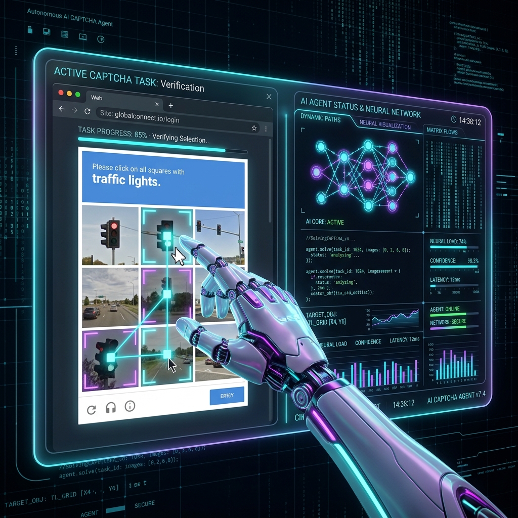 Autonomous AI Captcha Agent