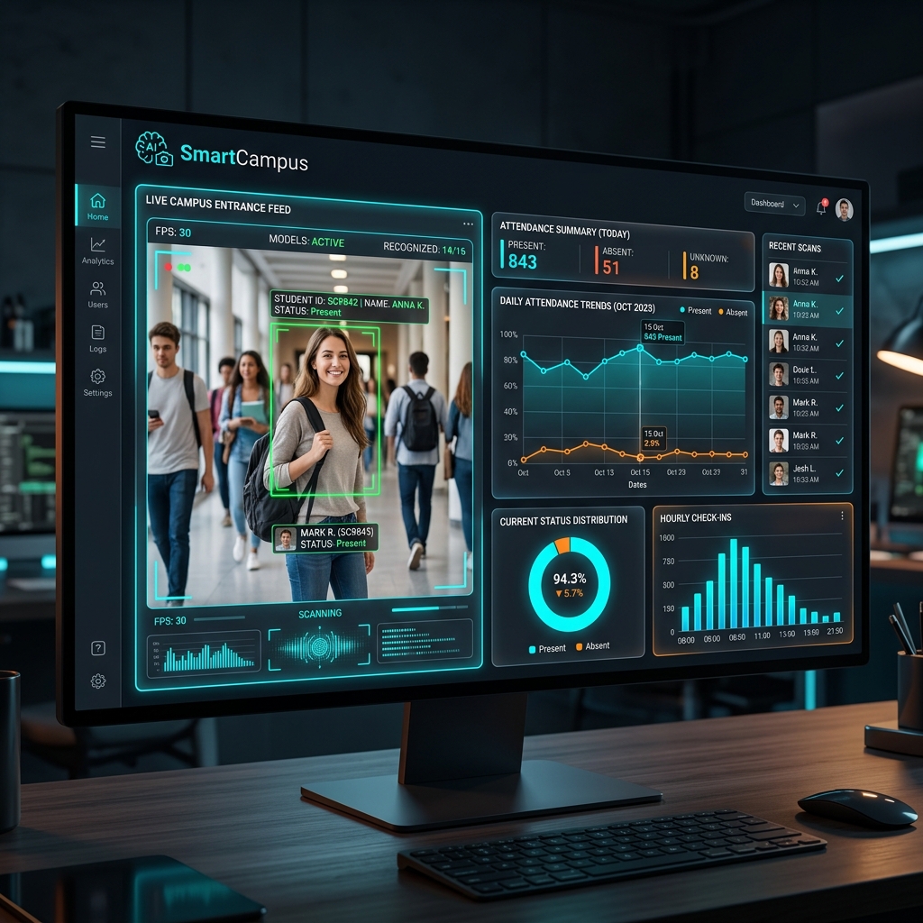 SmartCampus Face Attendance System